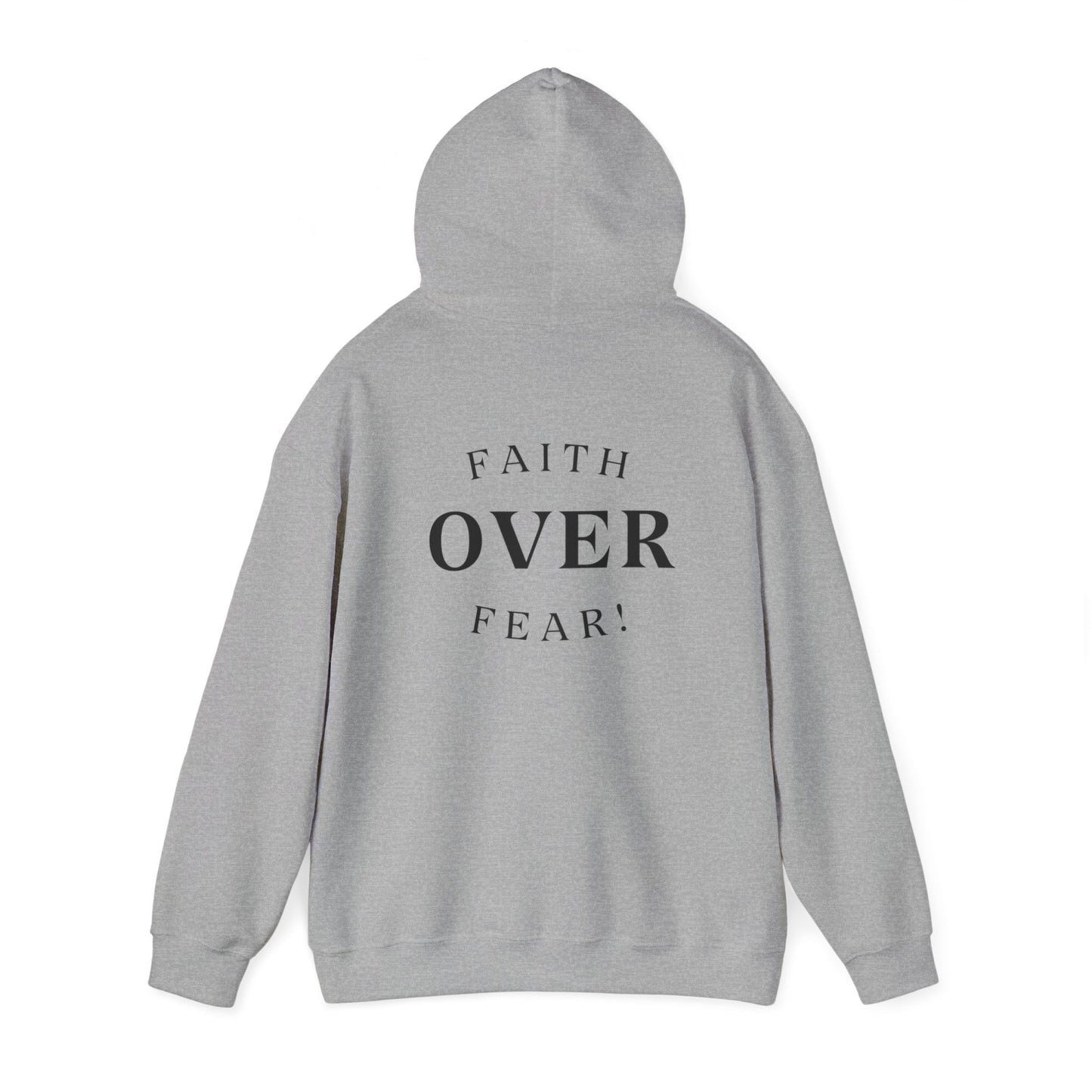 Maverick Faith Over Fear Hoodie Grey