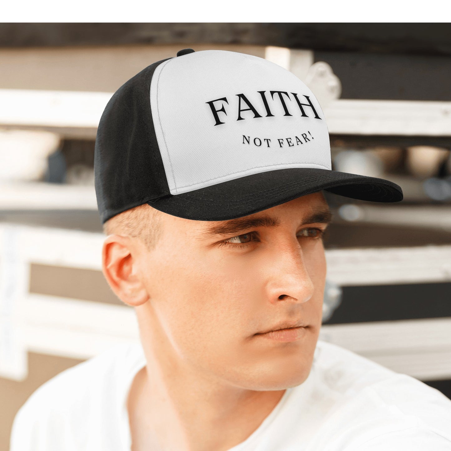 Maverick Faith Not Fear Hat