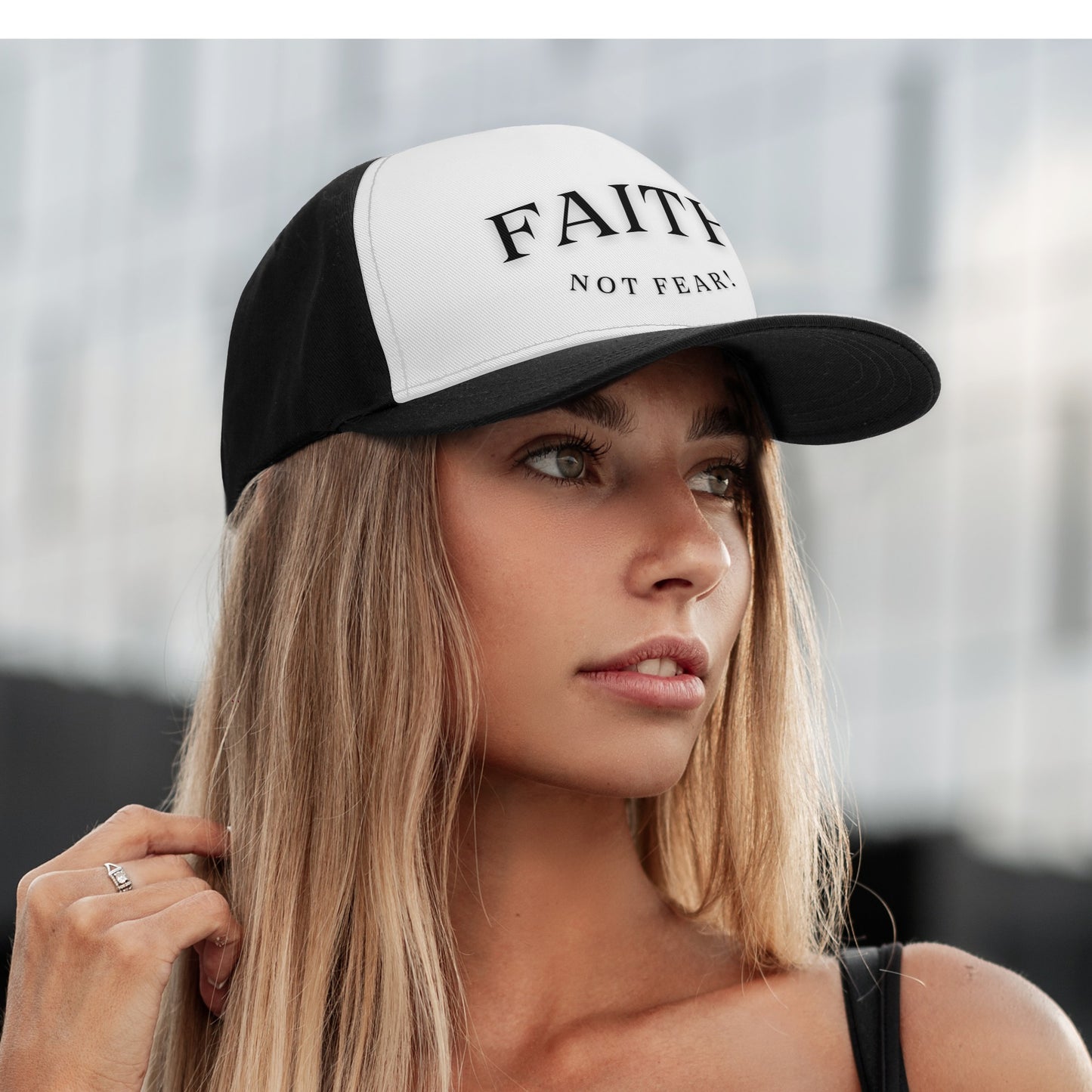 Maverick Faith Not Fear Hat