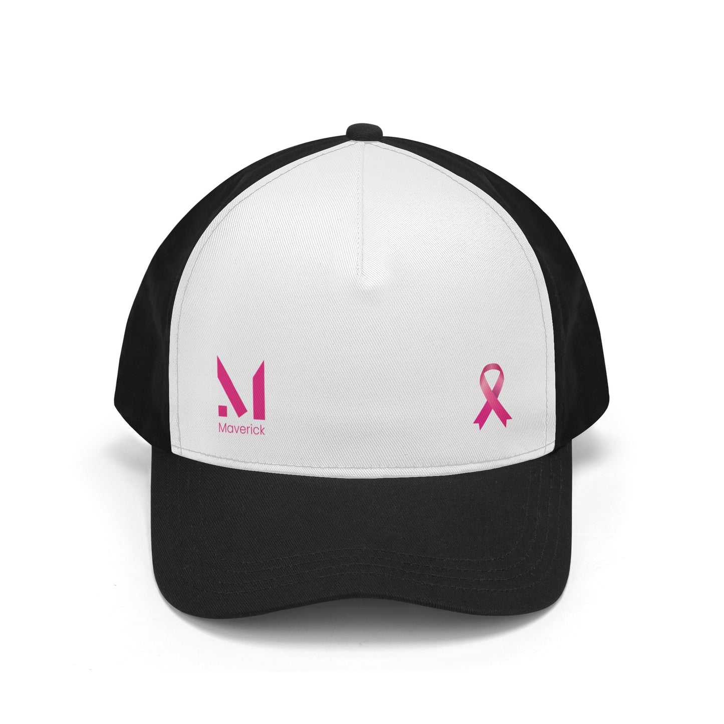 Maverick Breast Cancer Hat- Dark Pink