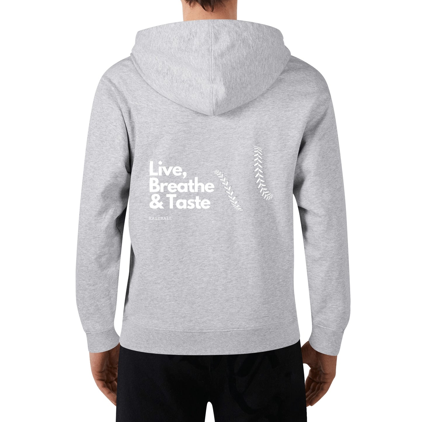 Maverick Live Breathe Taste Baseball Hoodie