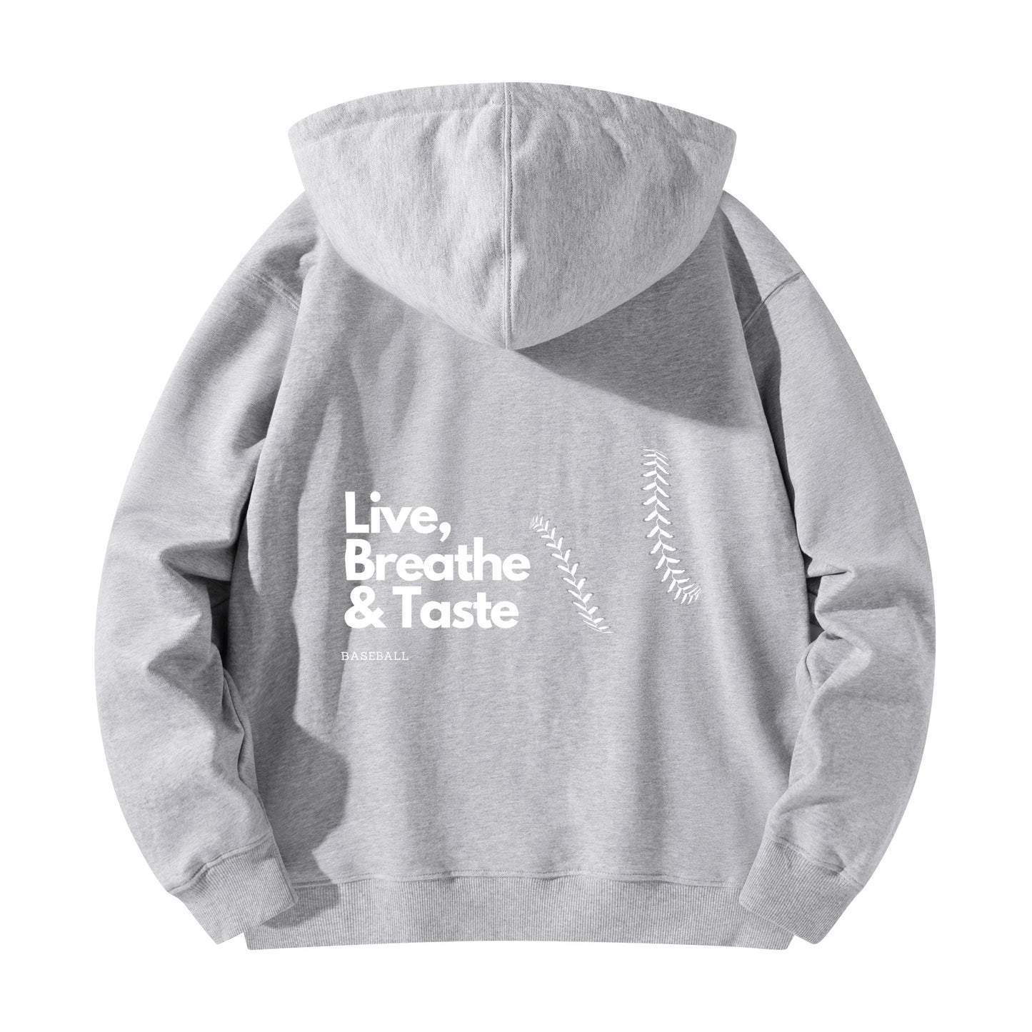 Maverick Live Breathe Taste Baseball Hoodie