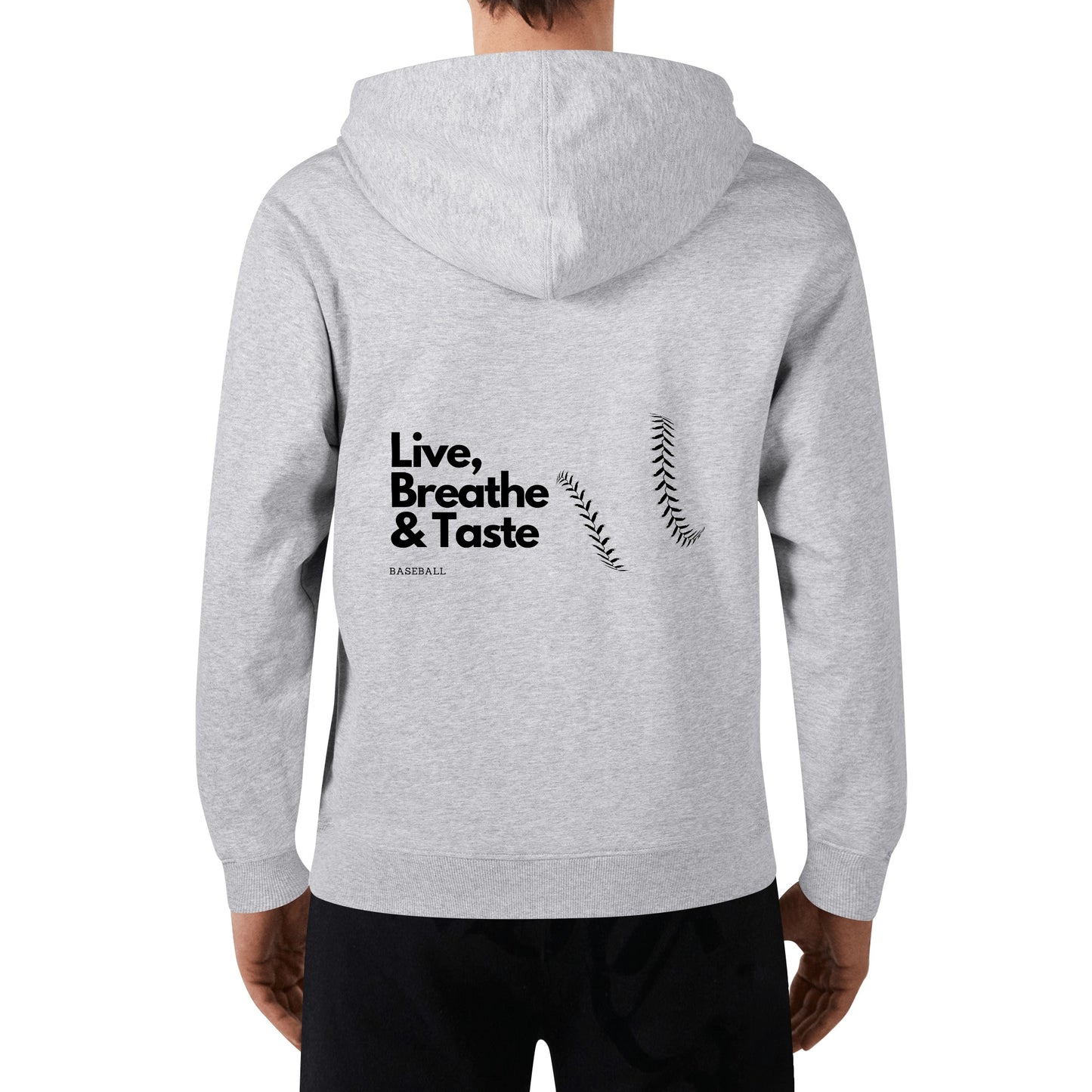 Maverick Live Breathe Taste Baseball Hoodie