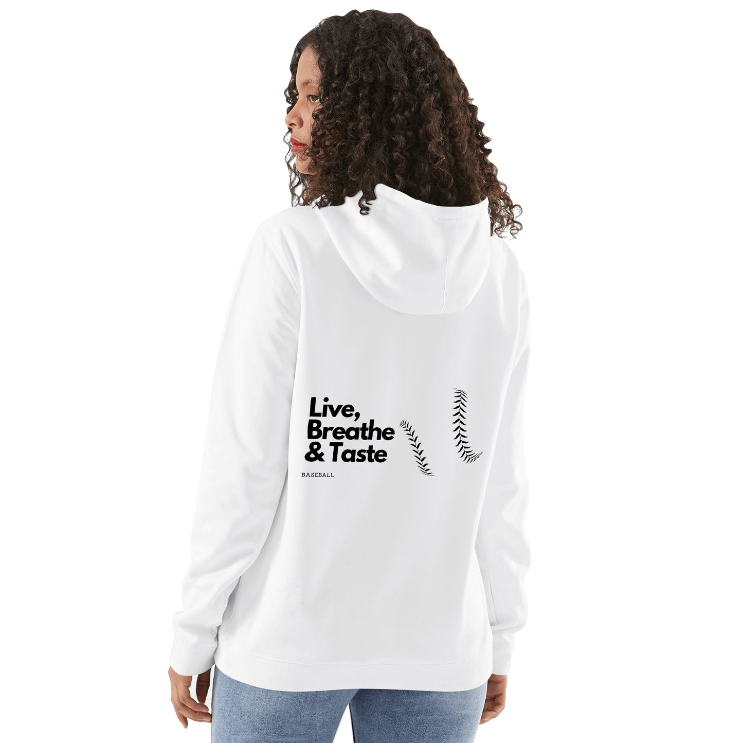 Maverick Live Breathe Taste Baseball Hoodie