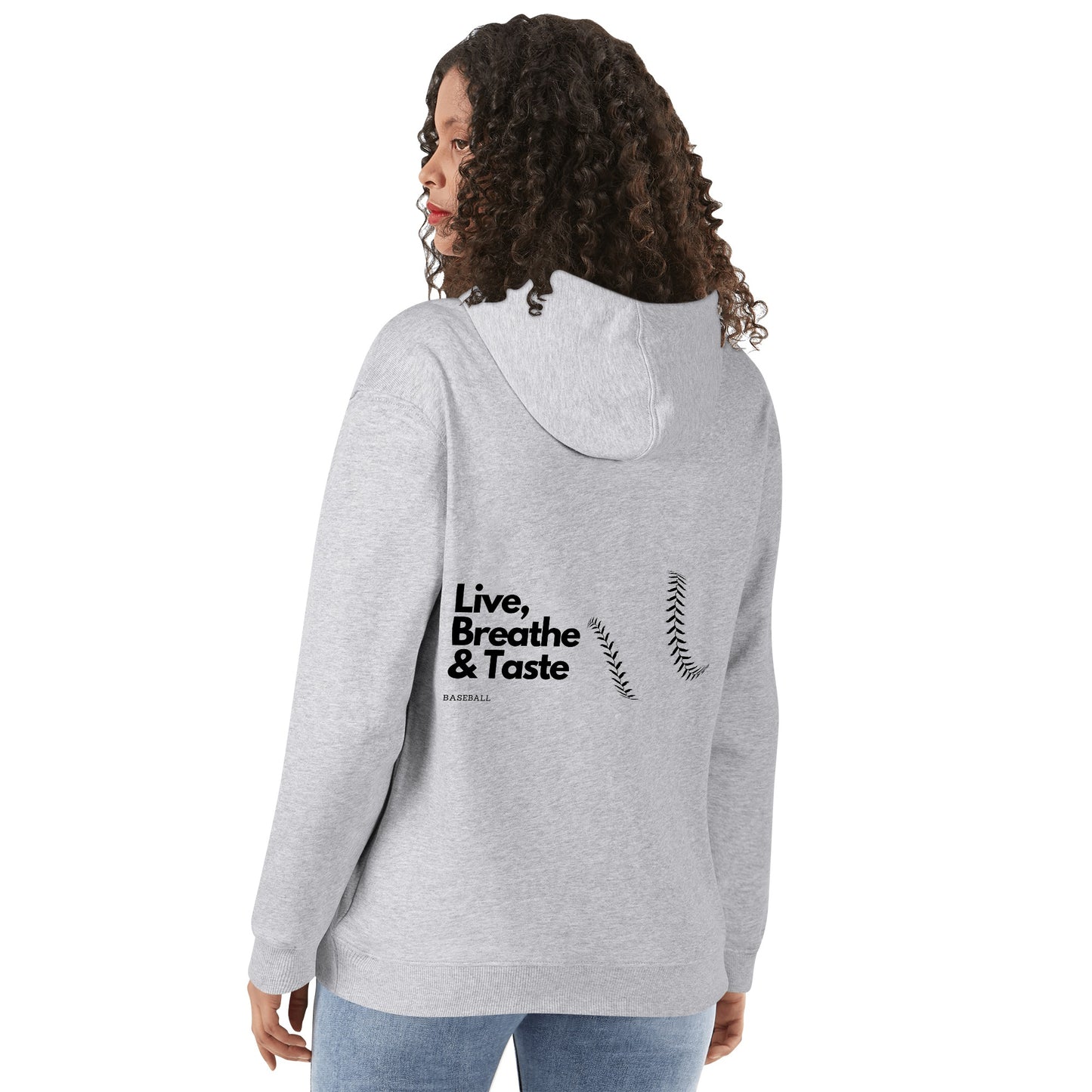 Maverick Live Breathe Taste Baseball Hoodie