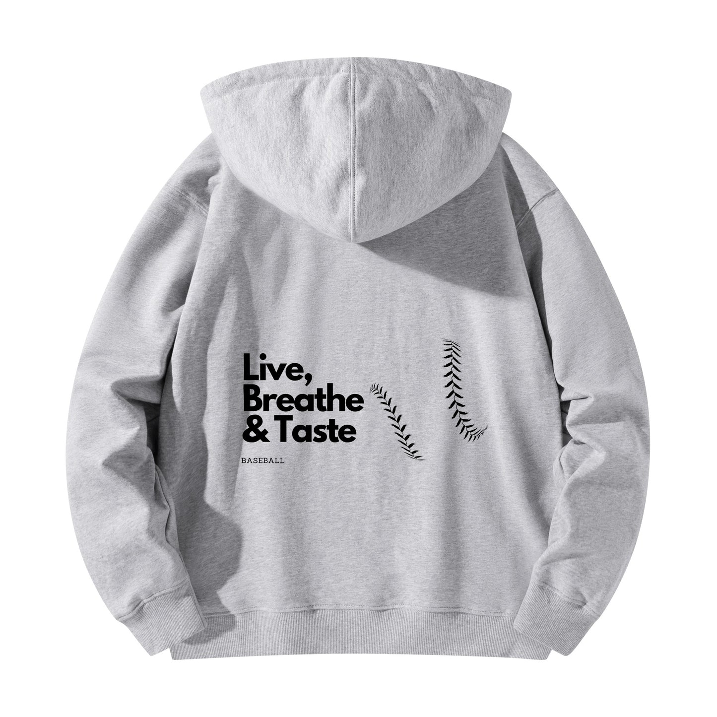 Maverick Live Breathe Taste Baseball Hoodie