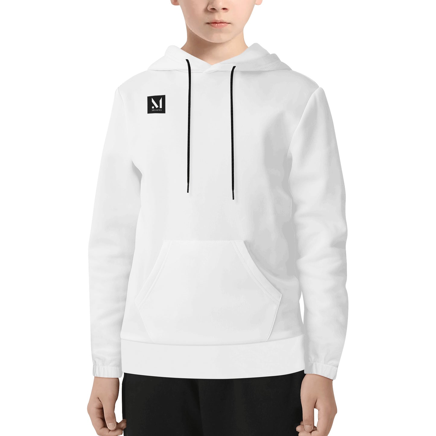 Maverick Youth Live Breathe Taste Baseball Hoodie - Black