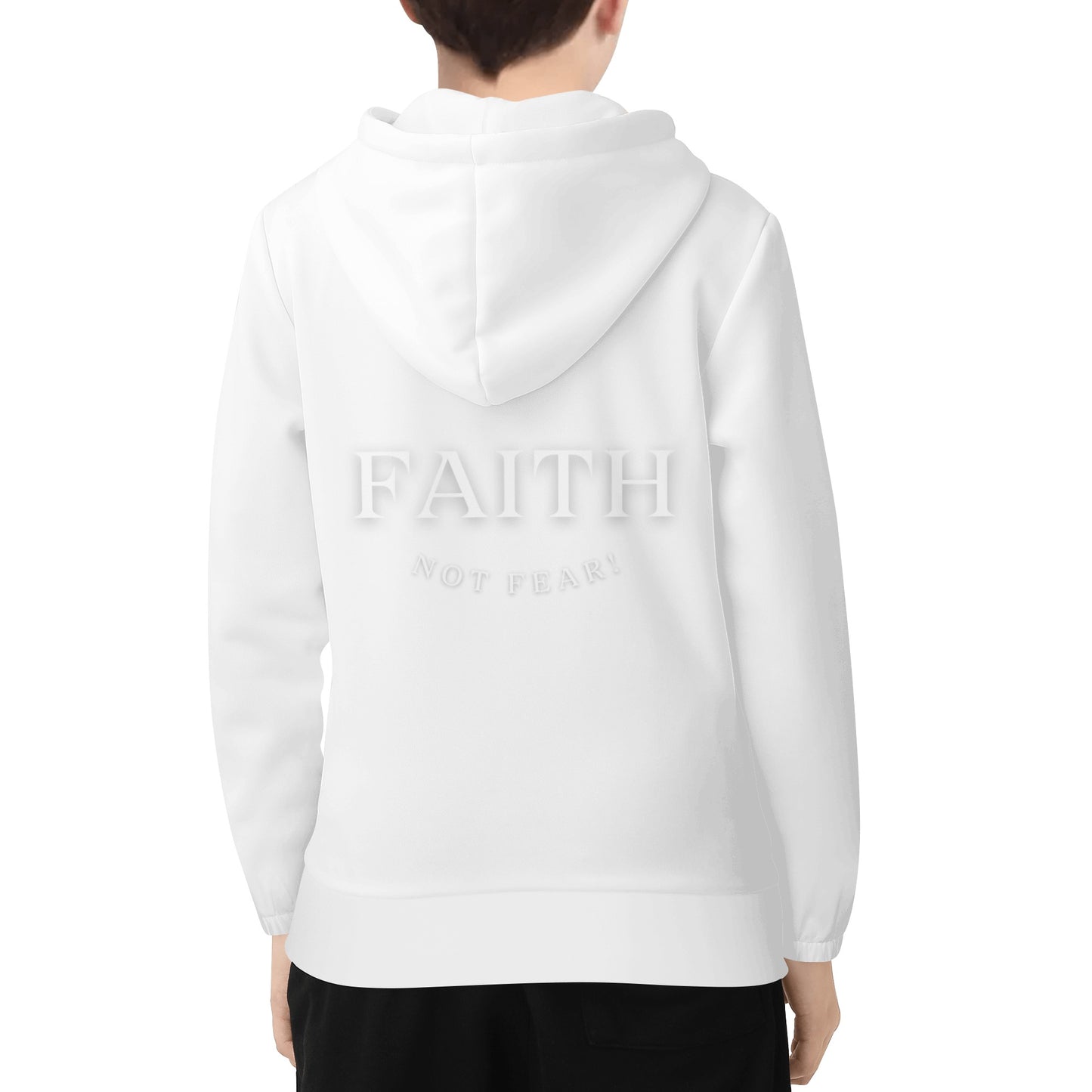 Maverick Youth Faith Not Fear Hoodie - Black