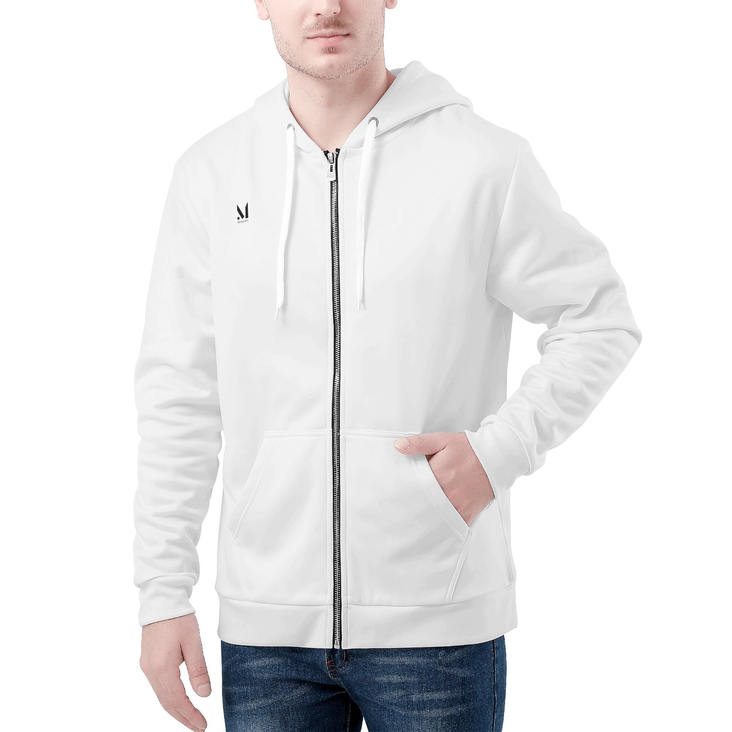 Maverick Baseball Grandpa Zip-up Hoodie