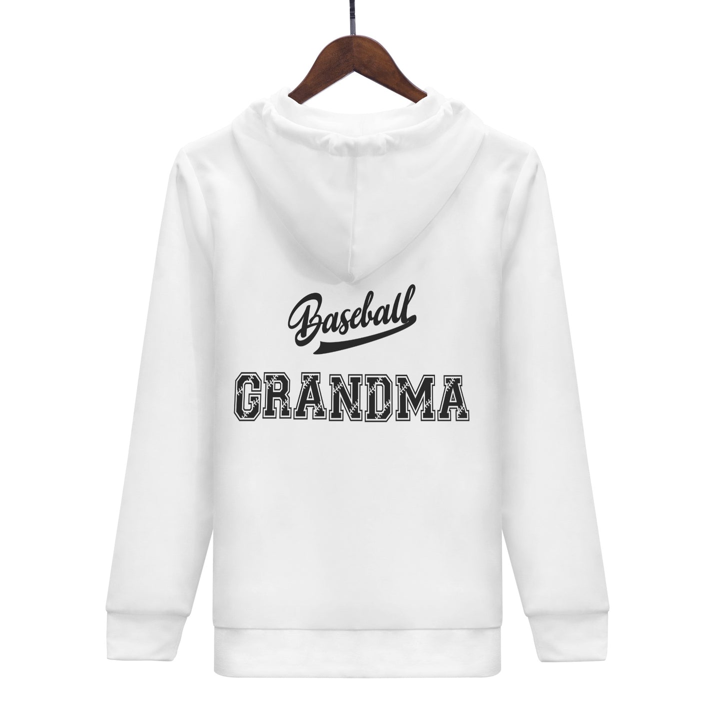 Maverick Baseball Grandma Zip-up Hoodie