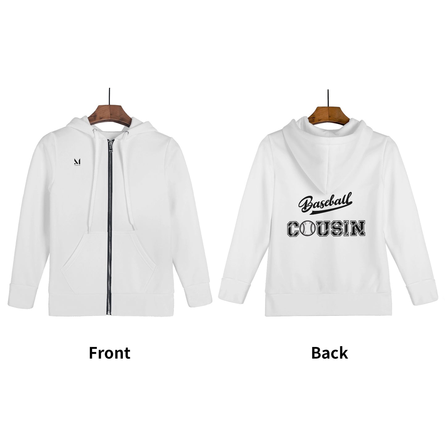 Maverick Youth Baseball Cousin Zip-up Hoodie