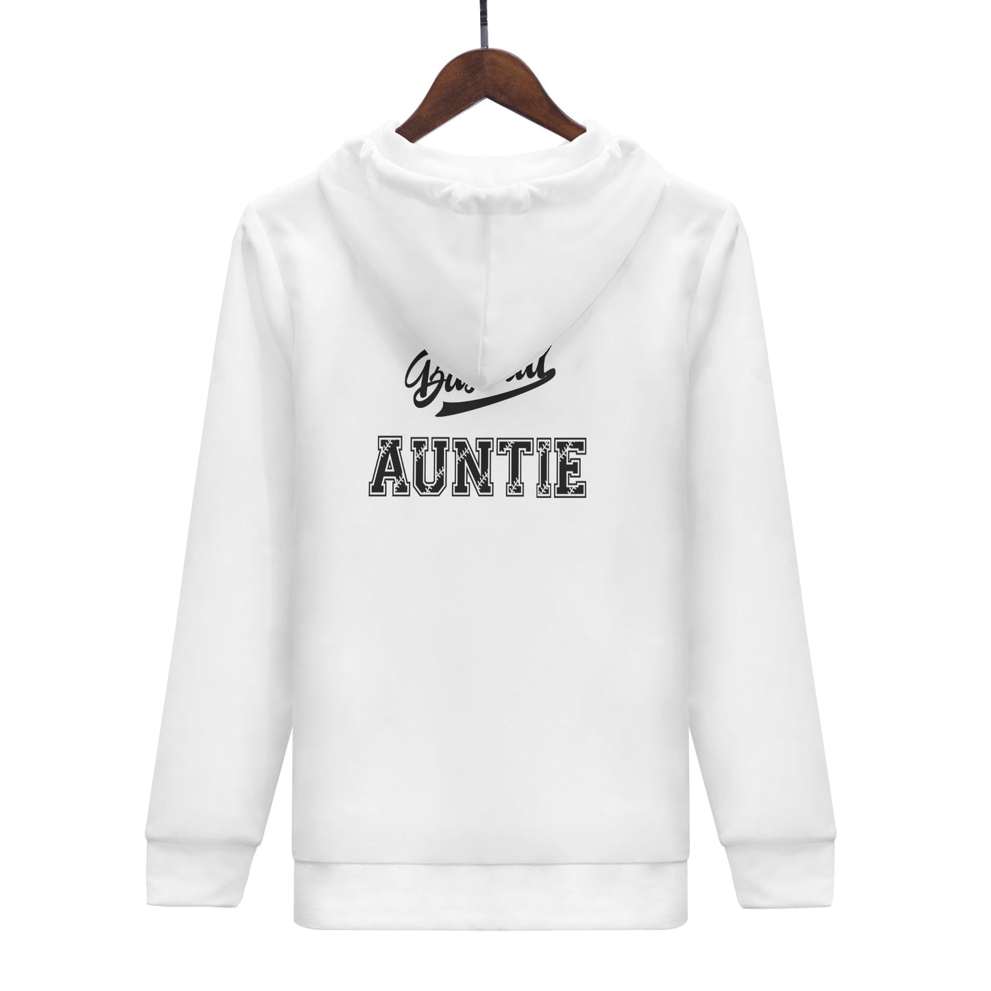 Maverick Baseball Auntie Zip-up Hoodie