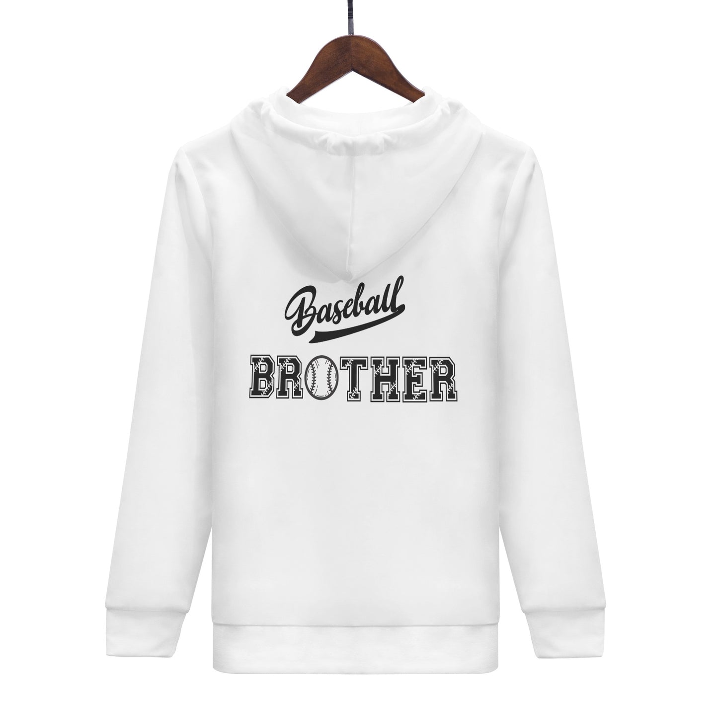 Maverick Baseball Brother Zip-up Hoodie