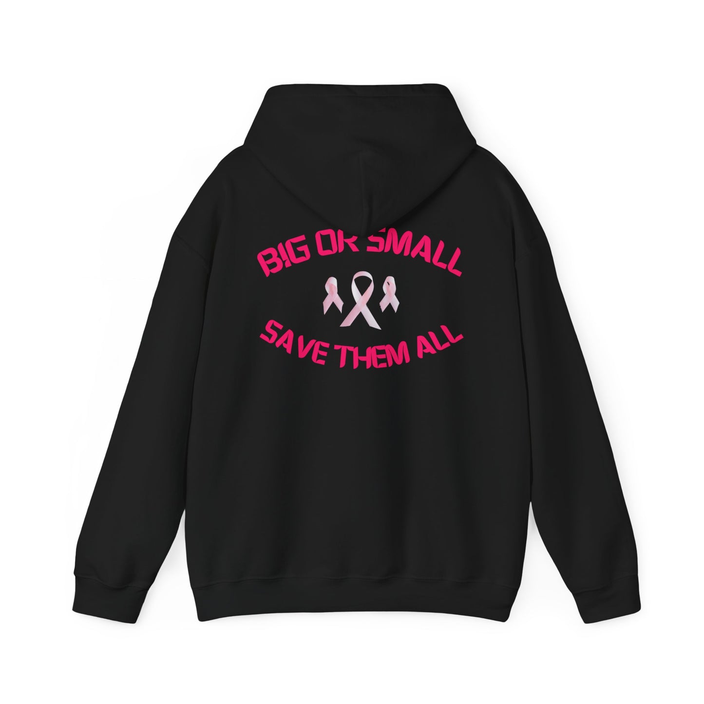 Maverick Breast Cancer Awareness Hoodie Black - Light Pink