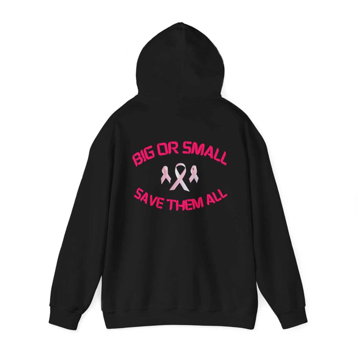 Maverick Breast Cancer Awareness Hoodie Black - Light Pink