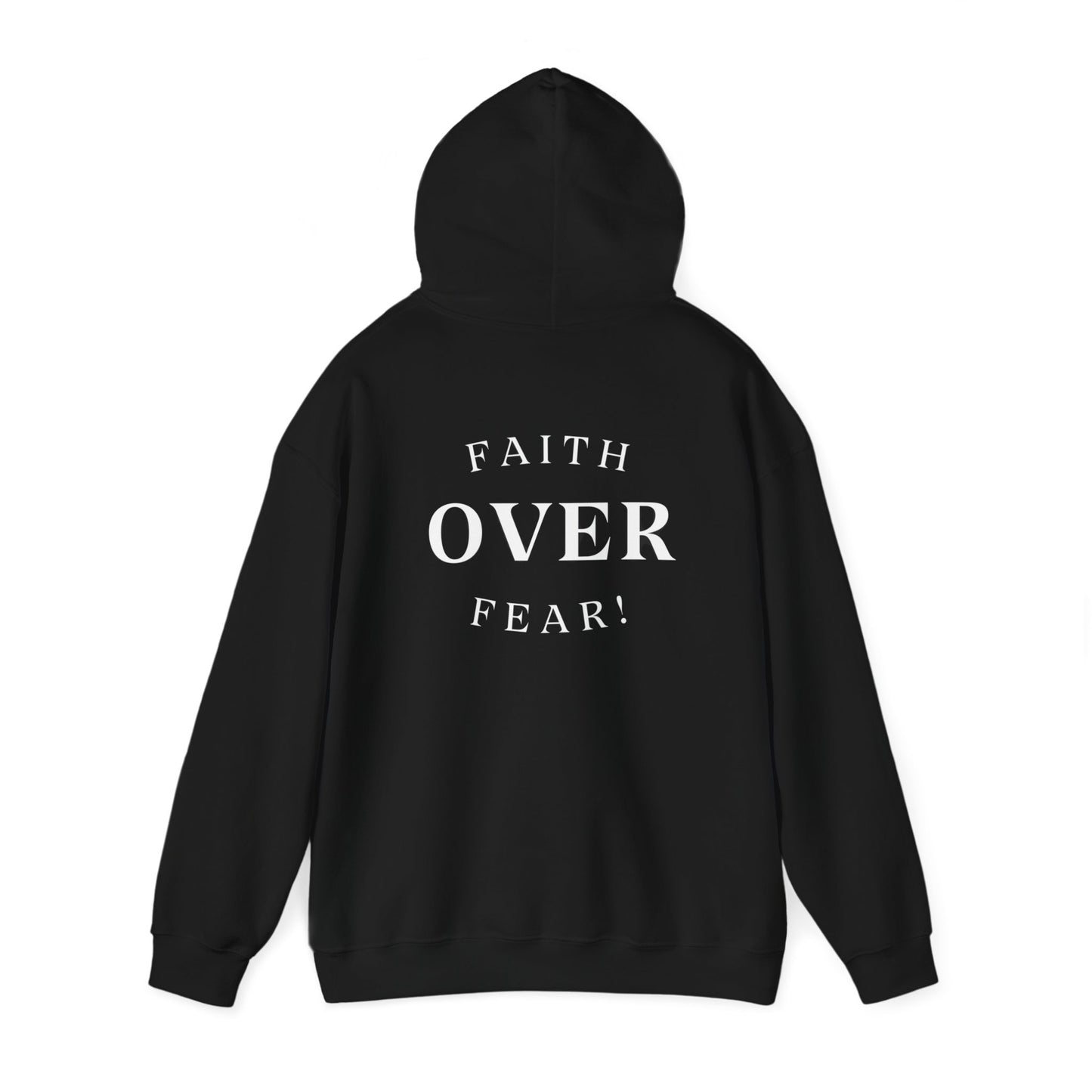 Maverick Faith Over Fear Hoodie Black