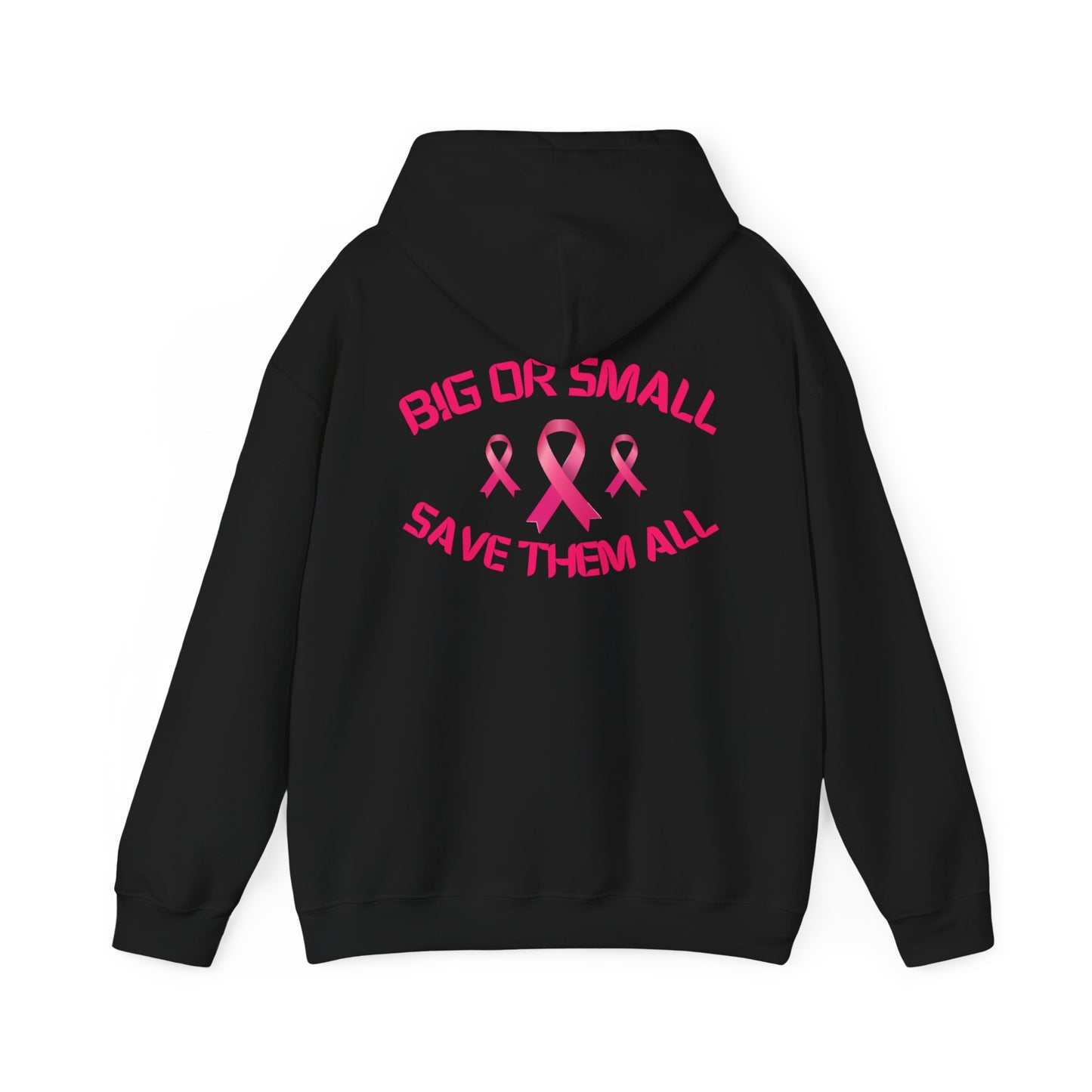 Maverick Breast Cancer Awareness Hoodie Black - Dark Pink