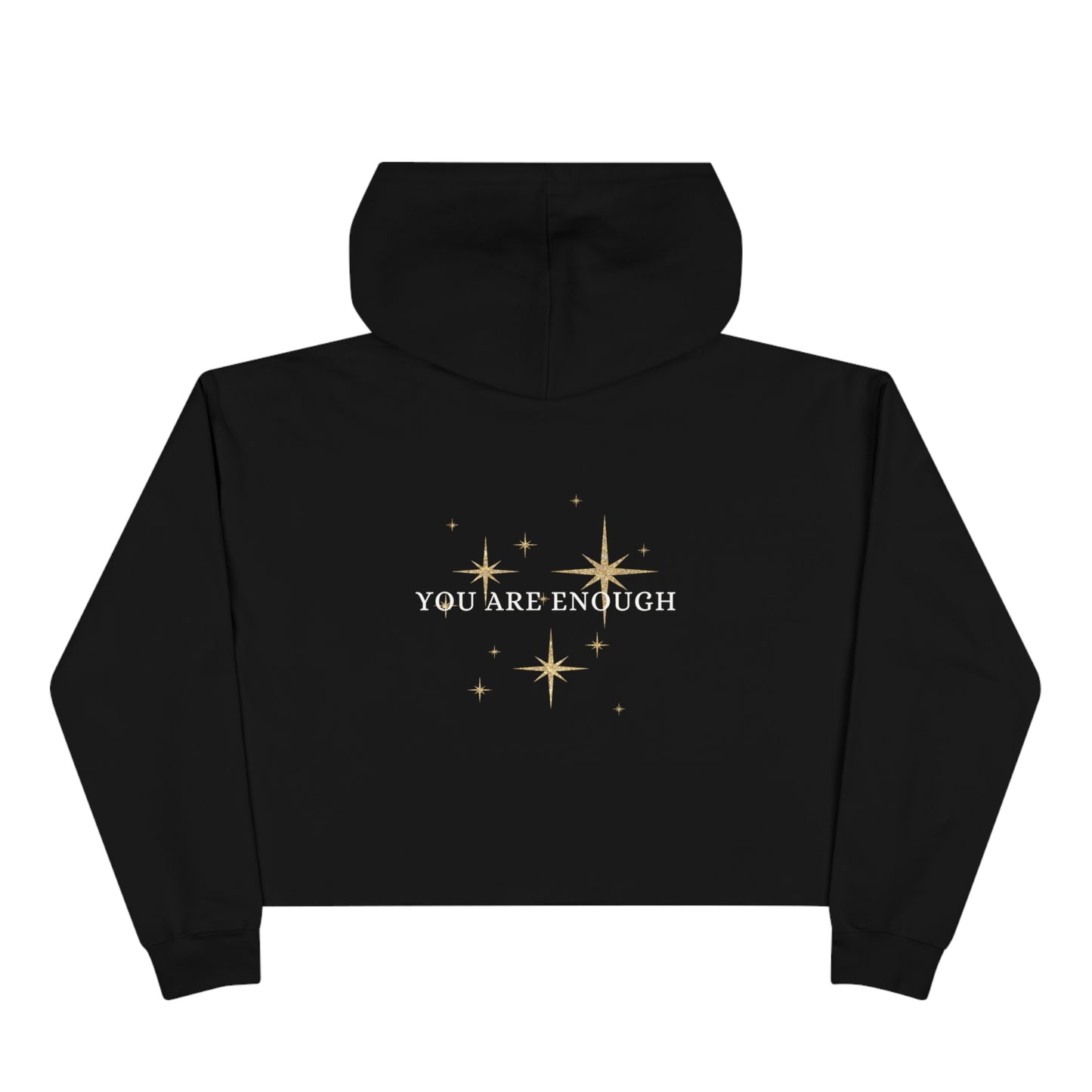 Maverick Faith in God Crop Hoodie