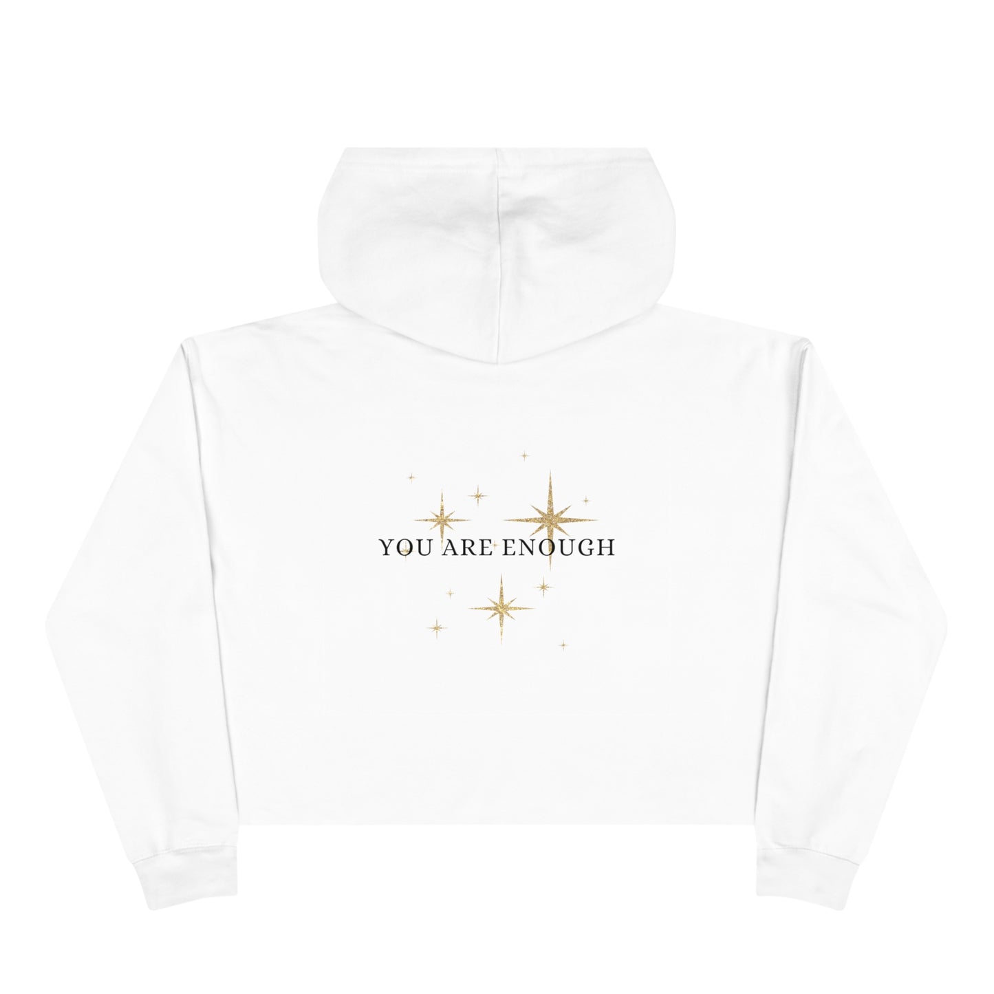 Maverick Faith in God Crop Hoodie