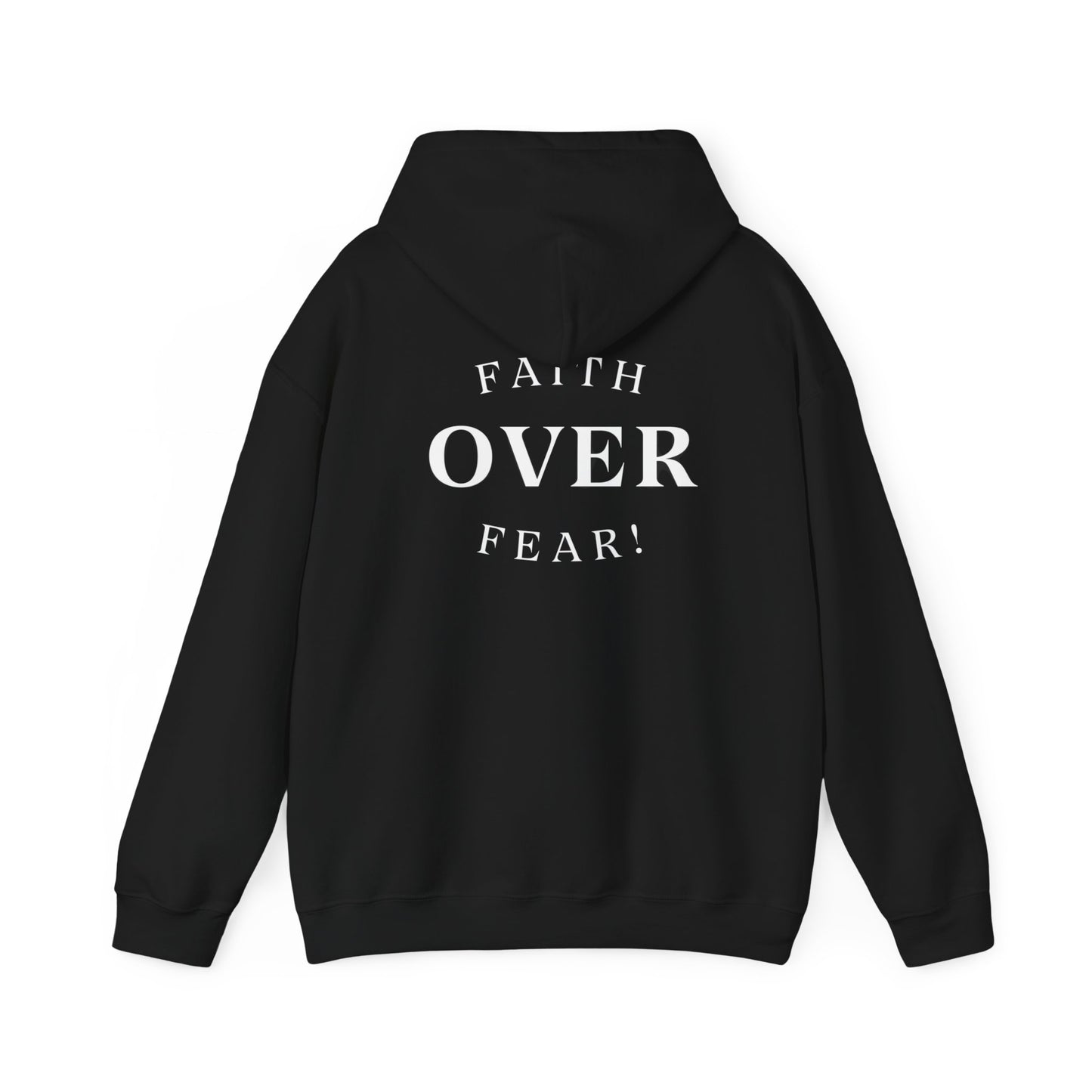 Maverick Faith Over Fear Hoodie Black