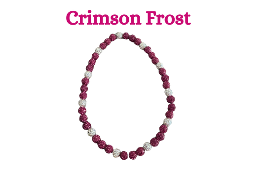 Crimson Frost Necklace