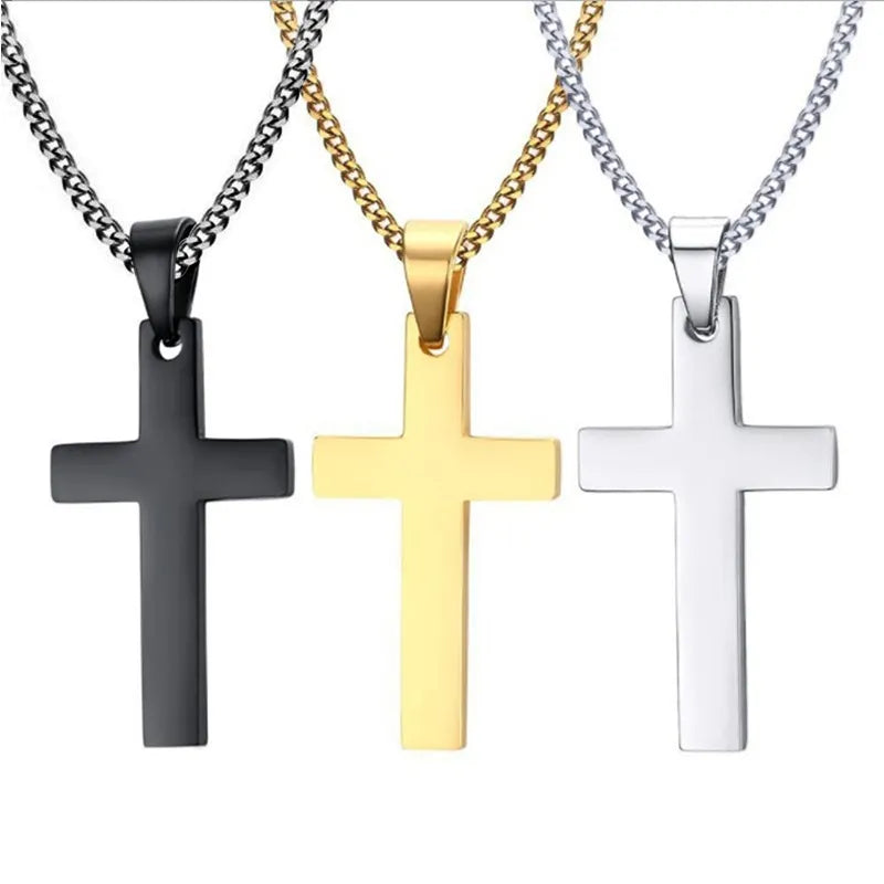 Stainless Steel Cross Necklace