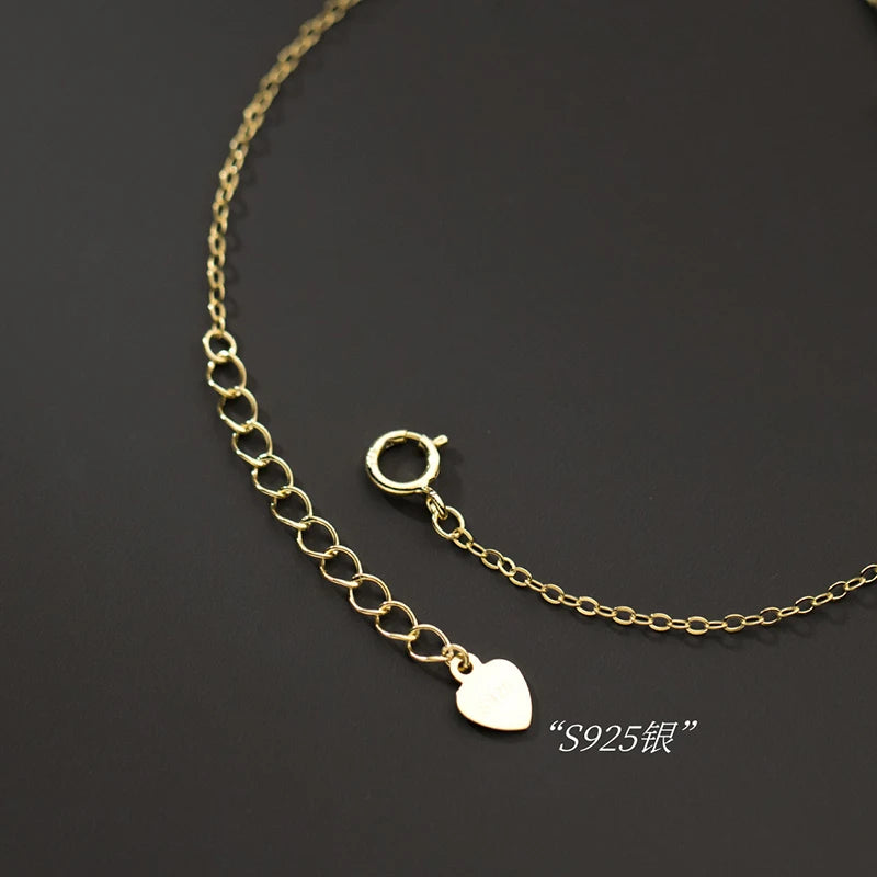 Simple Cross Chain Bracelet